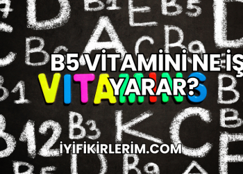 B5 Vitamini Ne İşe Yarar?