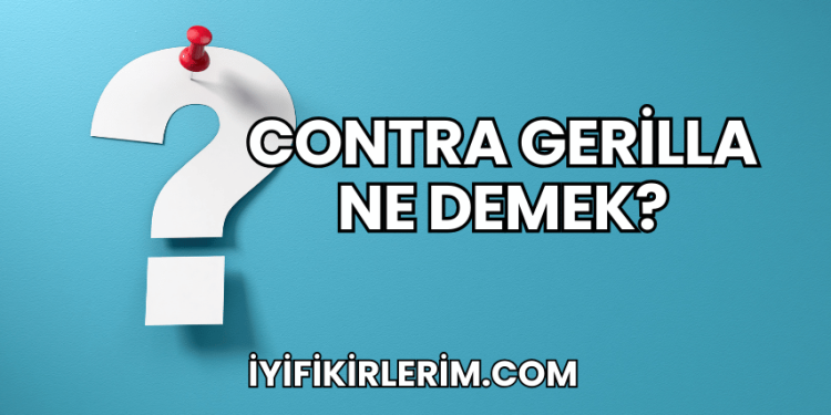 Contra Gerilla Ne Demek?