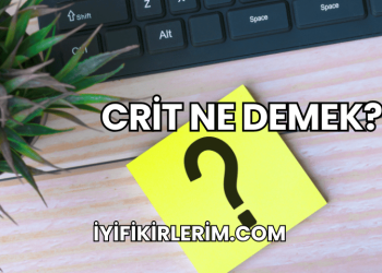 Crit Ne Demek?