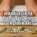 Hamilelikte Yürüyüş Kilo Verdirir mi?