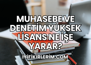 Muhasebe ve Denetim Yüksek Lisans Ne İşe Yarar?