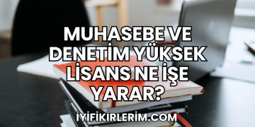 Muhasebe ve Denetim Yüksek Lisans Ne İşe Yarar?