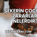 Şekerin Çocuğa Zararları Nelerdir?